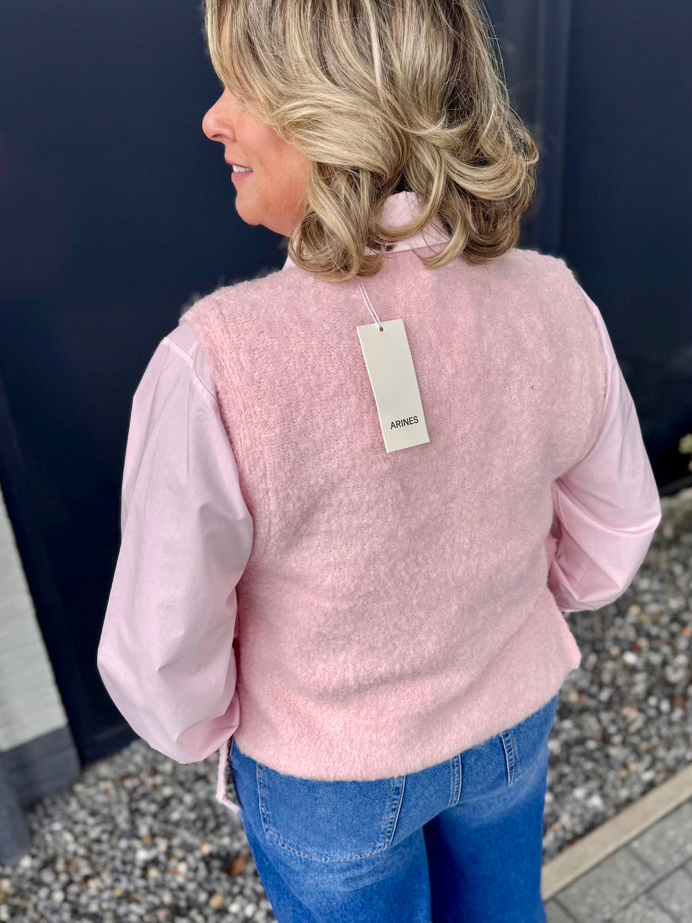 Spencer met striklintjes roze