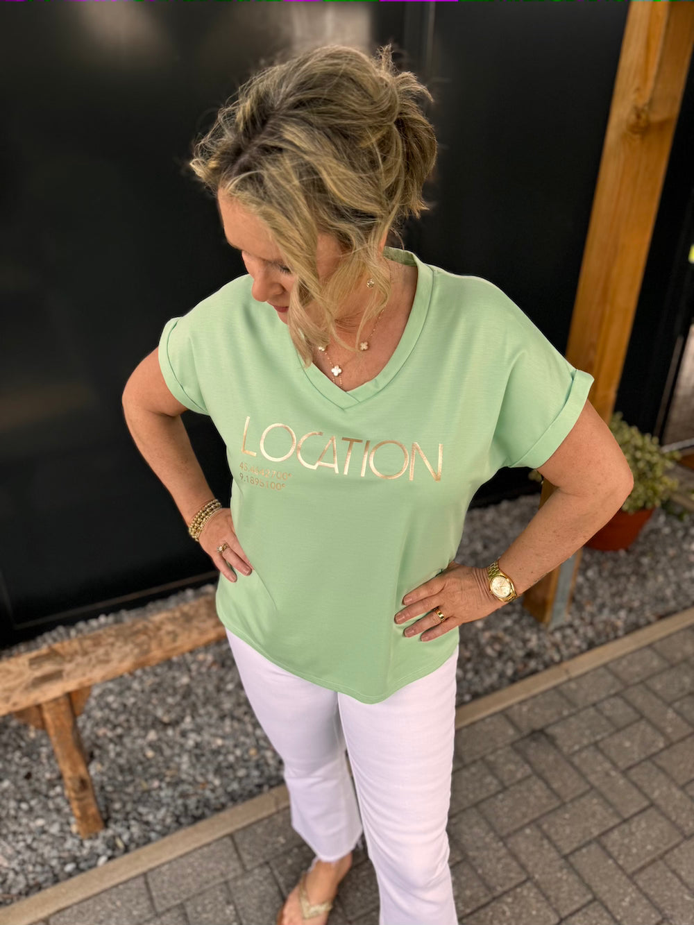 T- shirt location mint