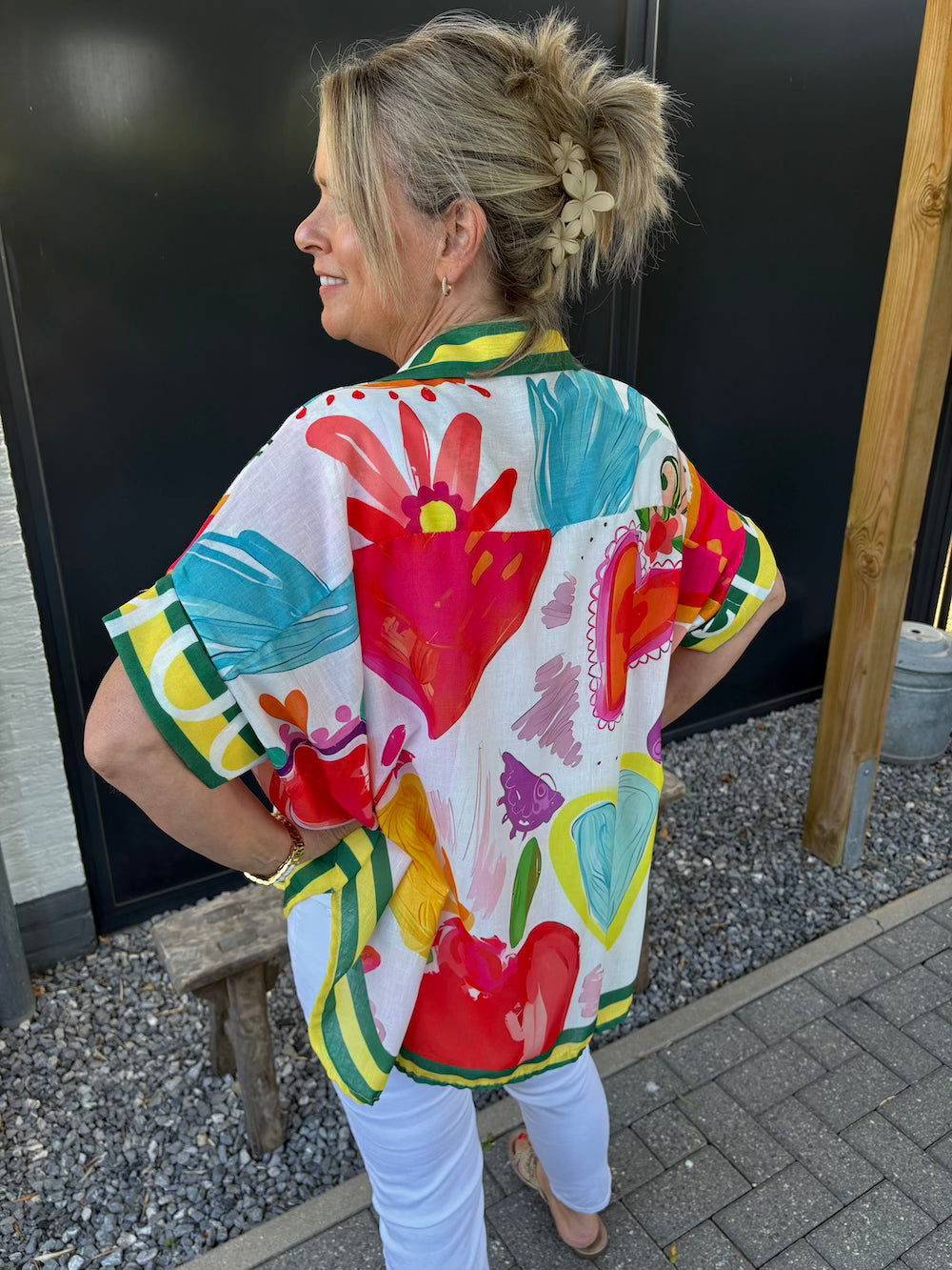 Blouse met print