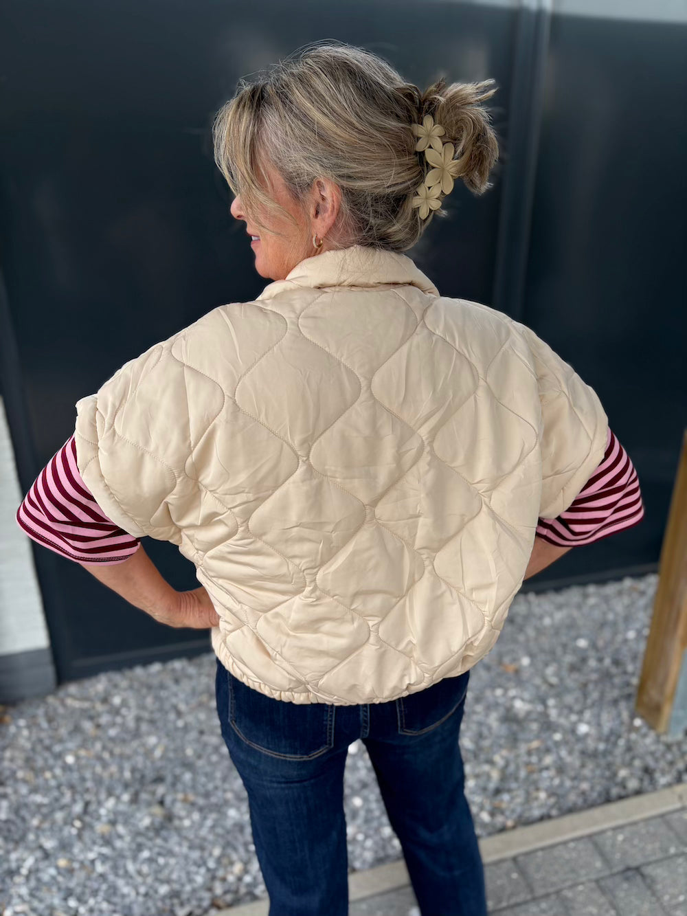 Bodywarmer creme