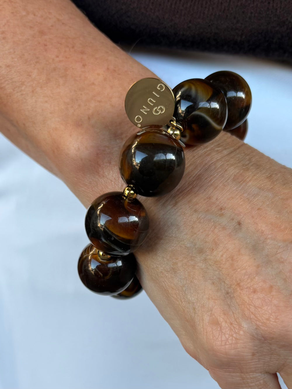Armband ronde kralen