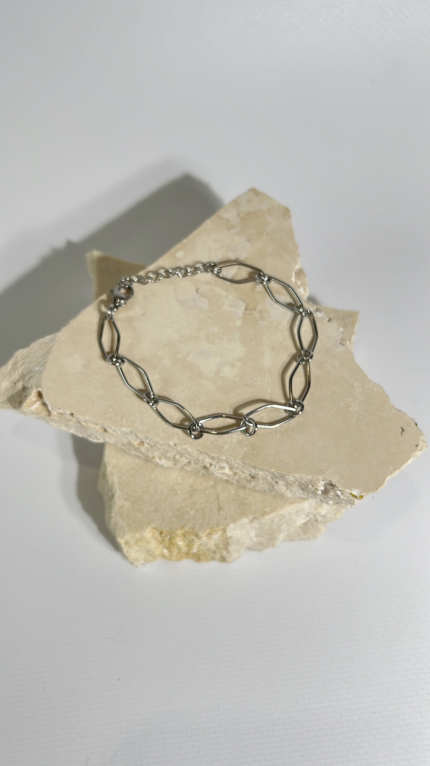 armband schakels zilver