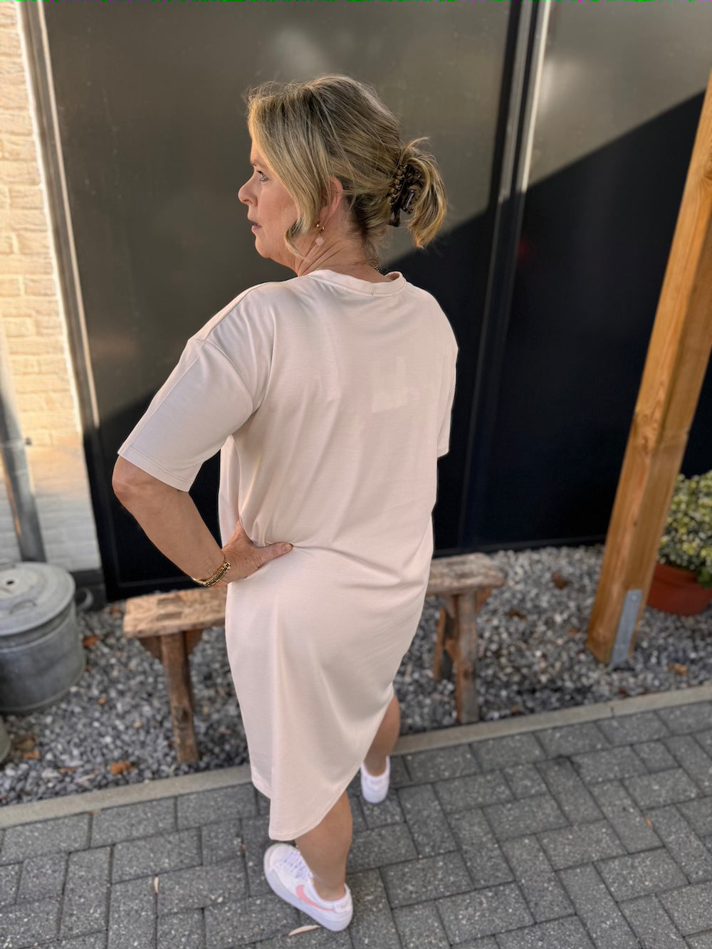 Shirt dress Iconic beige