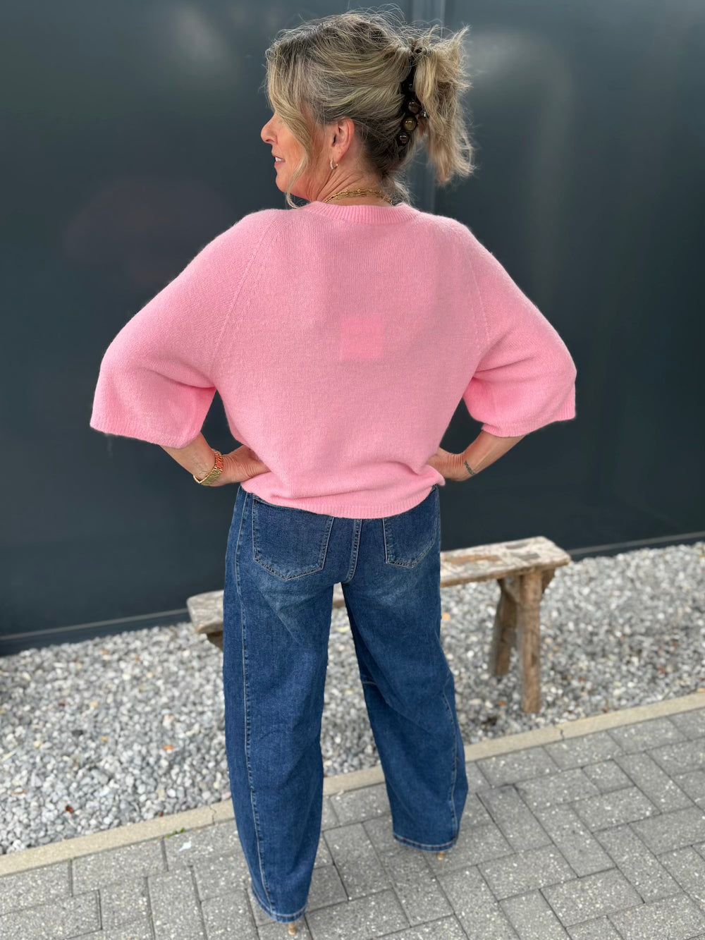 Ballon jeans blauw