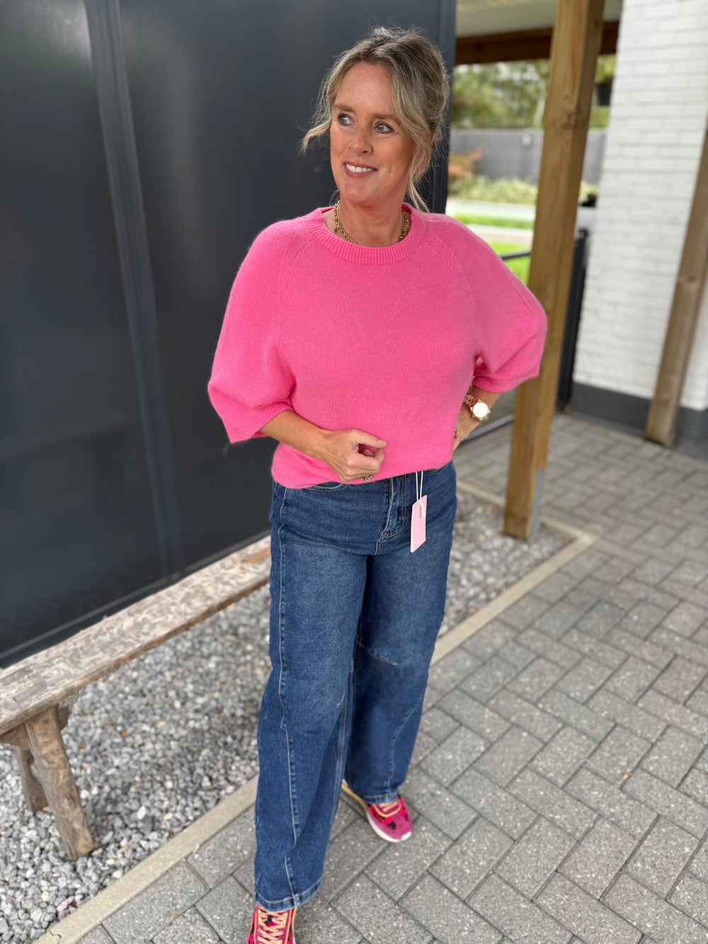 Trui alpaca bubblegum