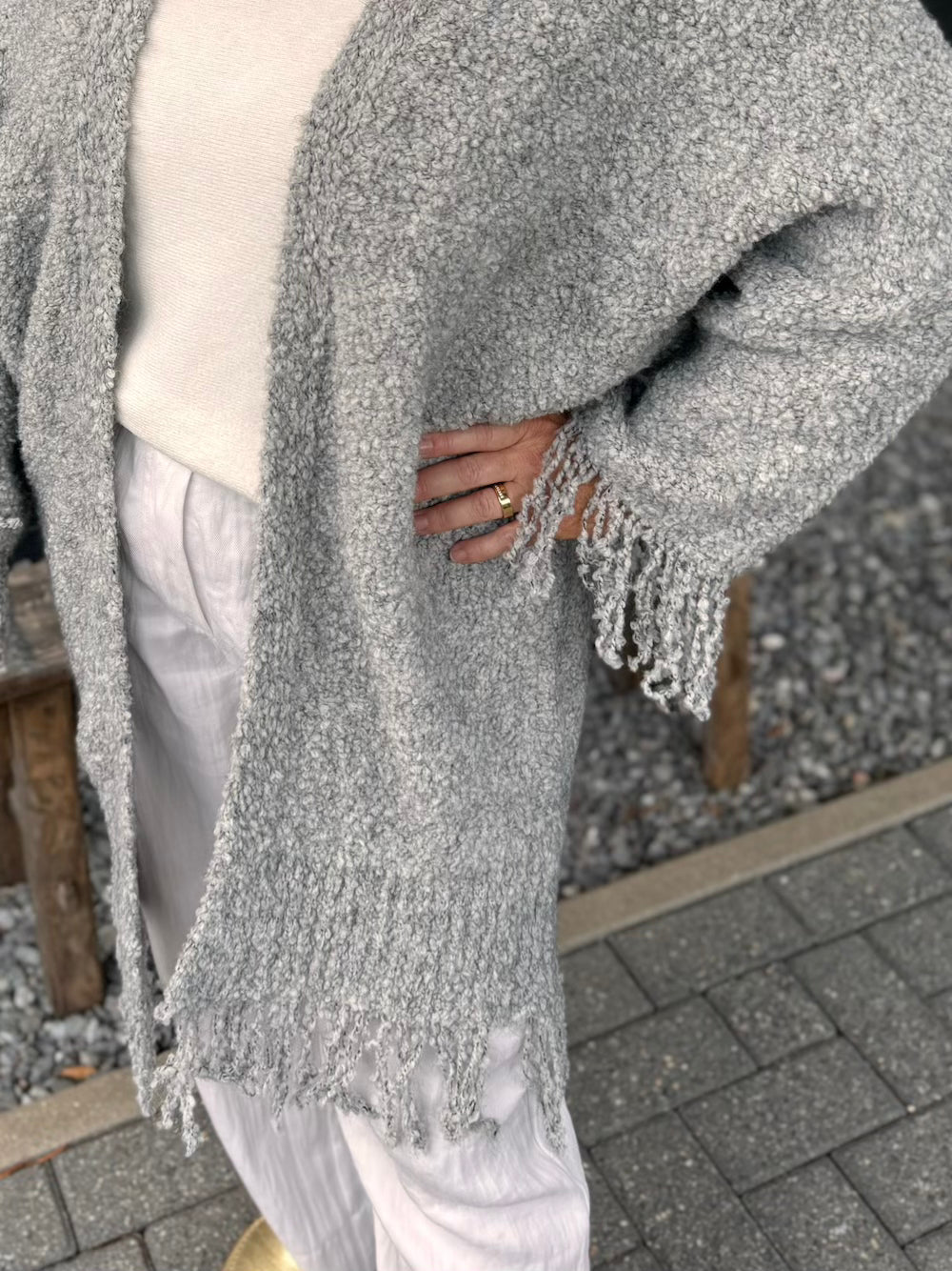 Vest boucle met franjes