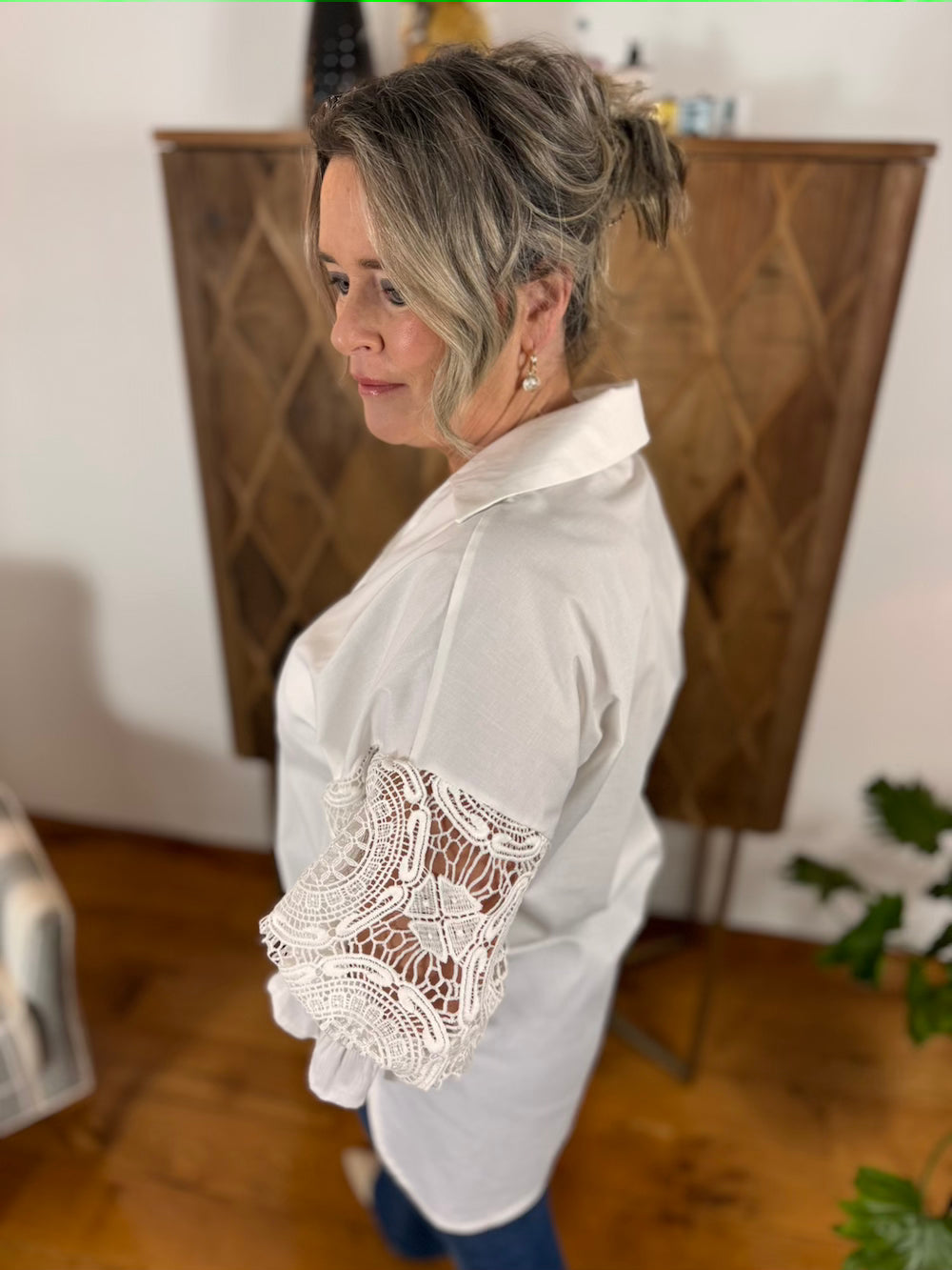 Blouse Lauren wit