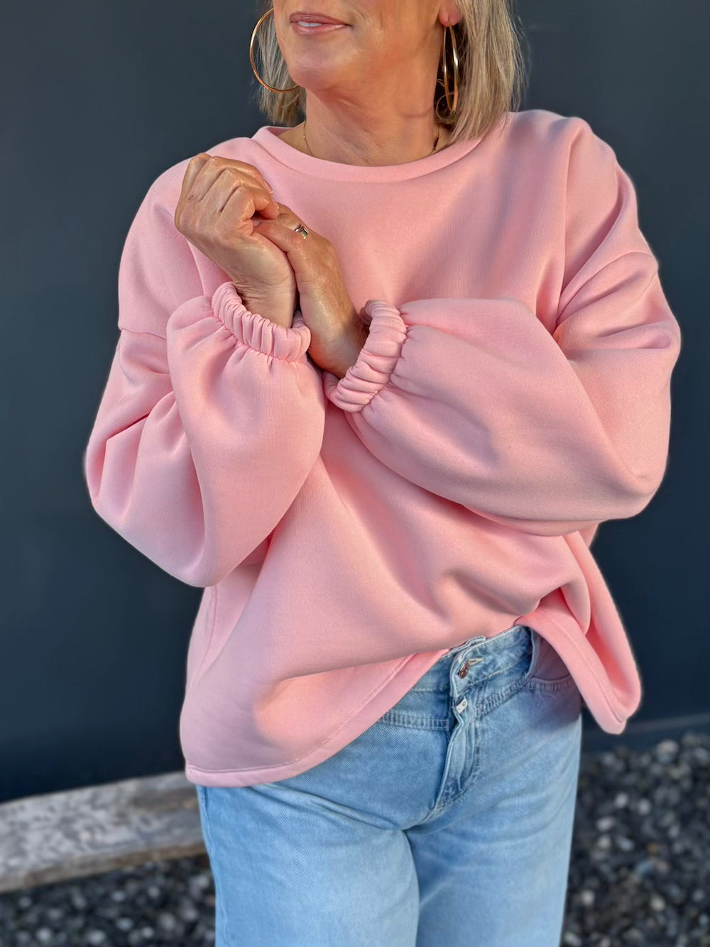 Sweater MOMMY roze blauw