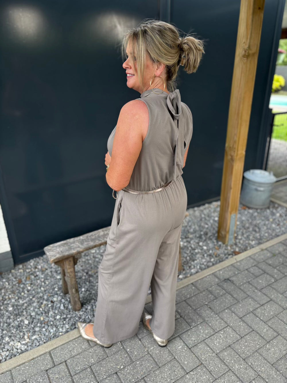Jumpsuit taupe