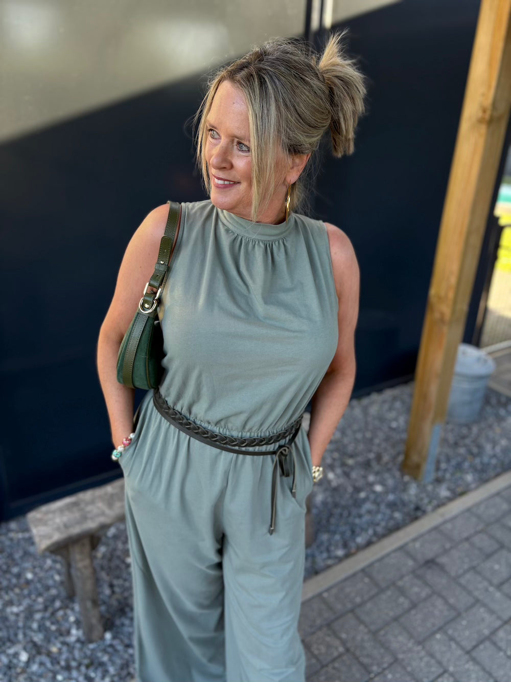 Jumpsuit khaki