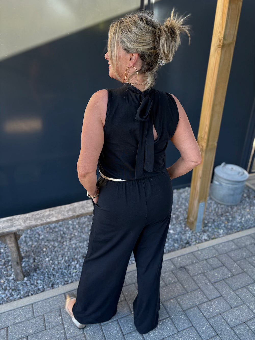 Jumpsuit zwart