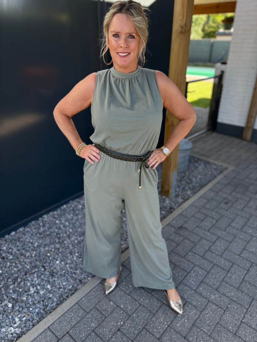 Jumpsuit khaki