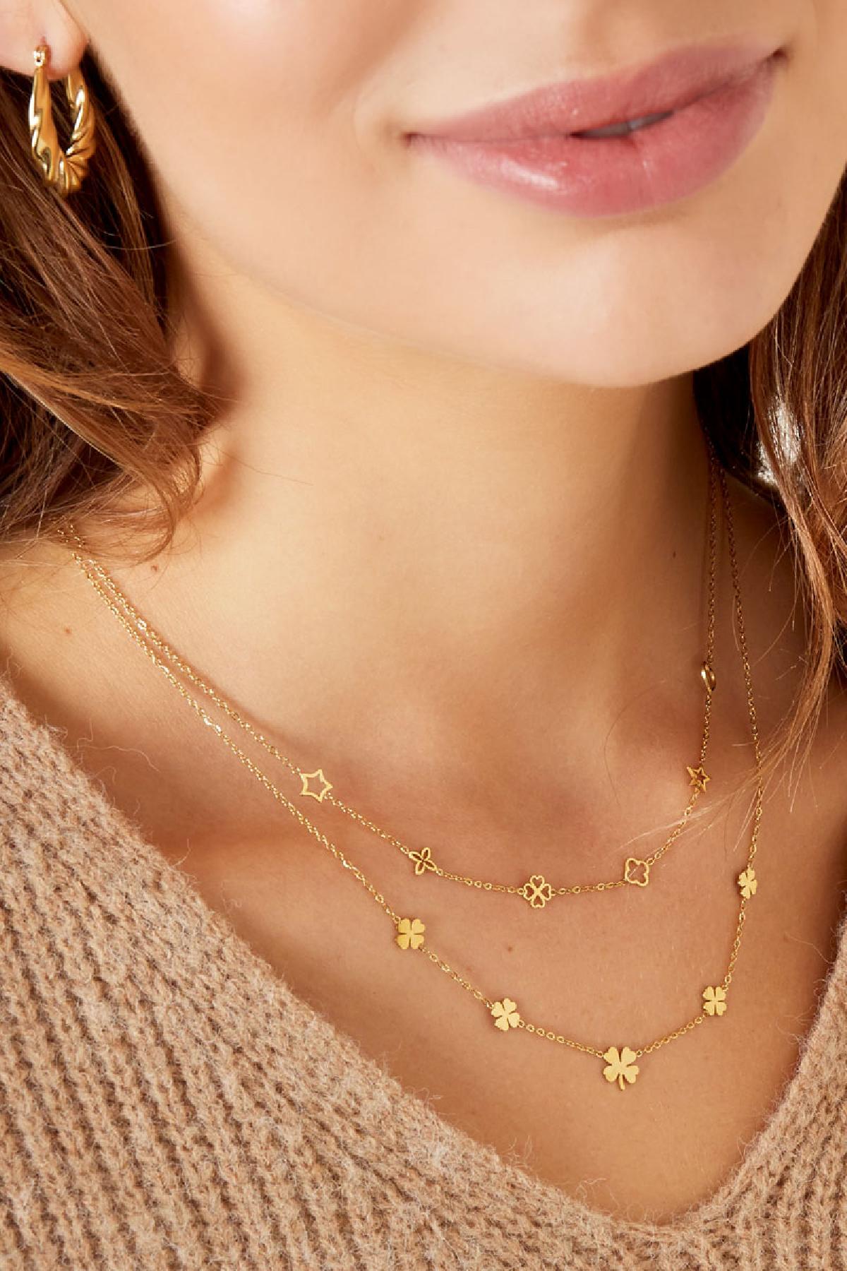 Ketting 5 klavertjes