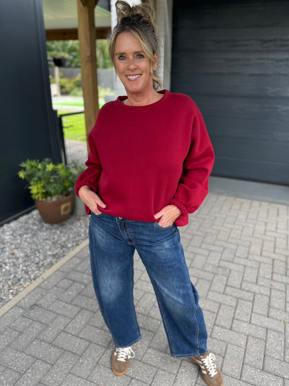 Mommy sweater bordeaux