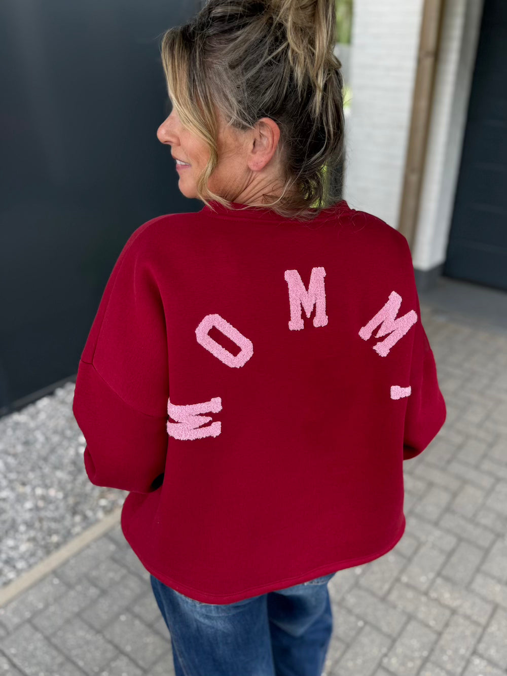 Mommy sweater bordeaux