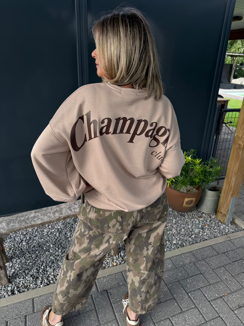 sweater champagne beige
