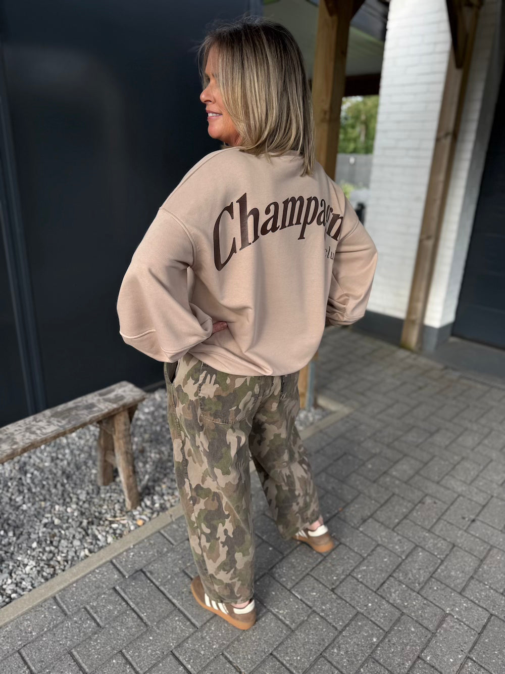 sweater champagne beige