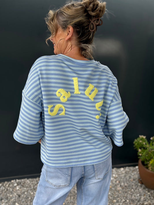Shirt salut blauw