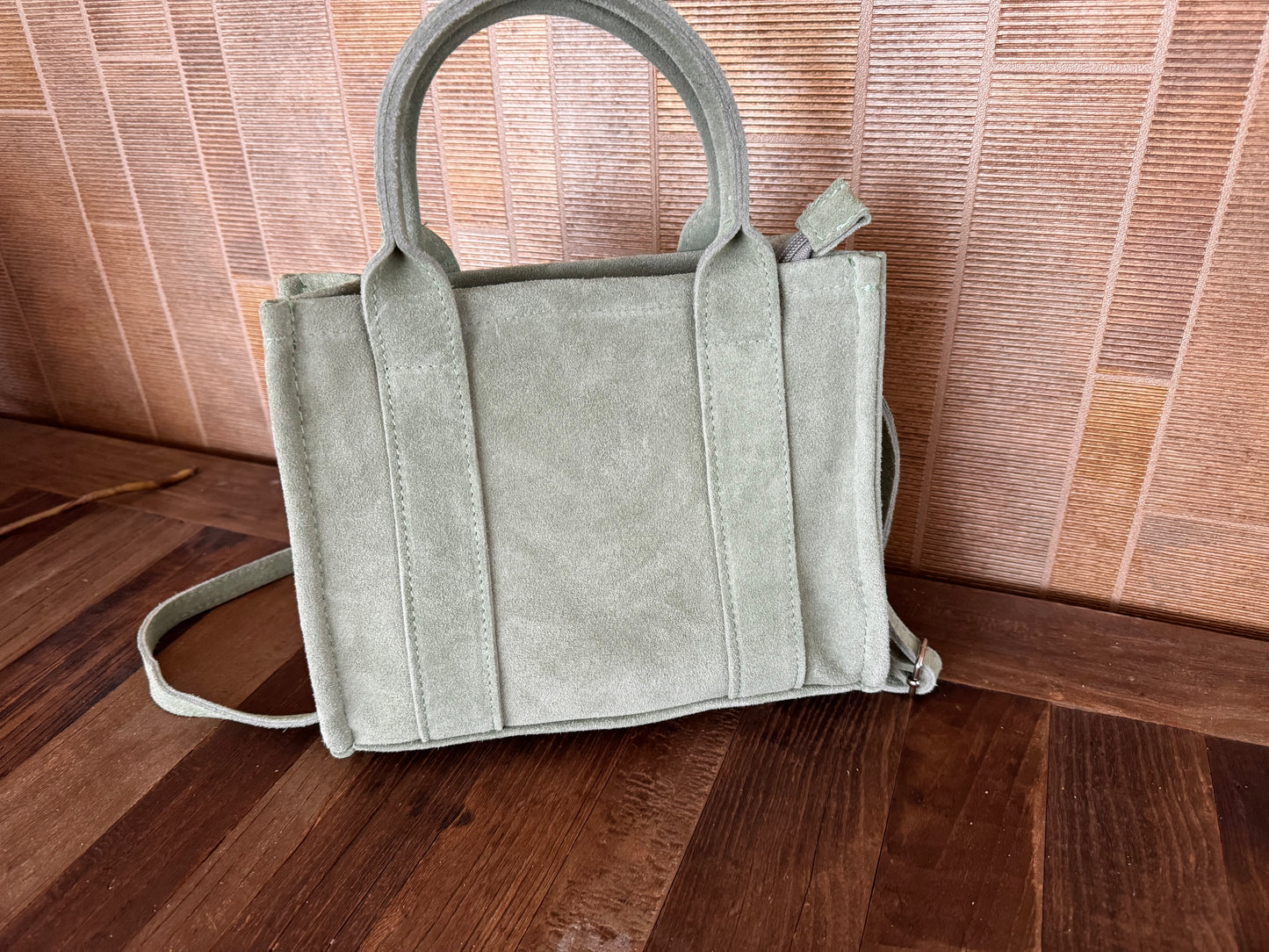 Tasje tote bag mint