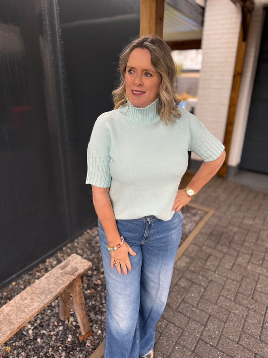 truitje turtlenek babyblauw