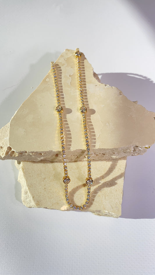 korte ketting zirkonia