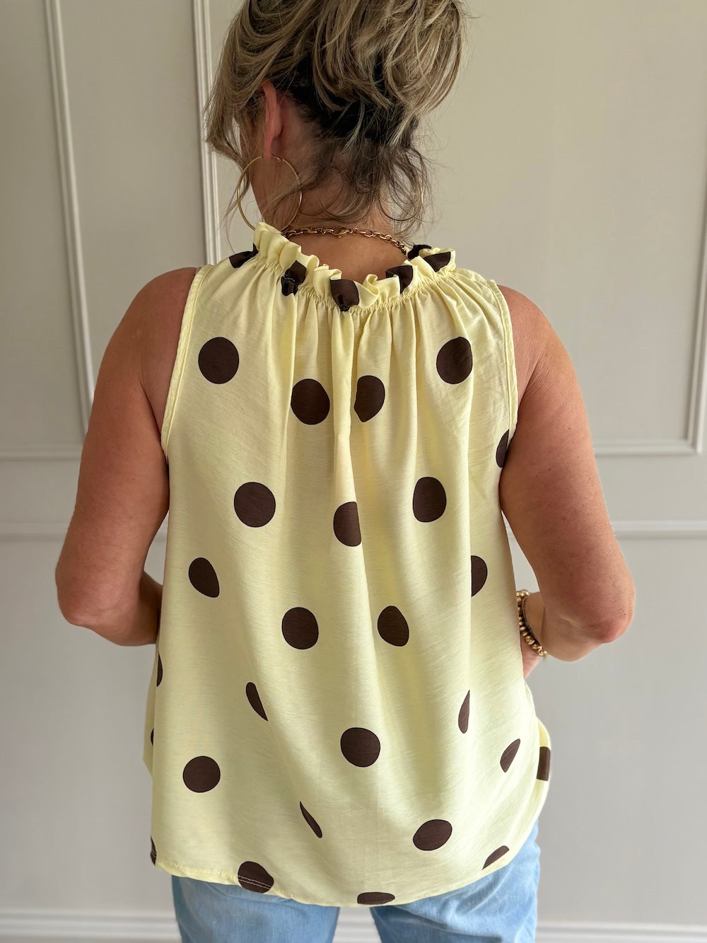 Top A lijn Polka dot