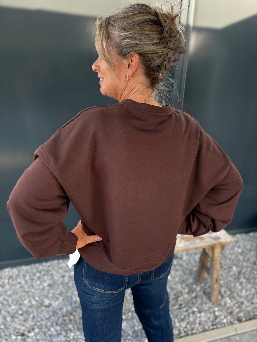 Trui le marais bruin