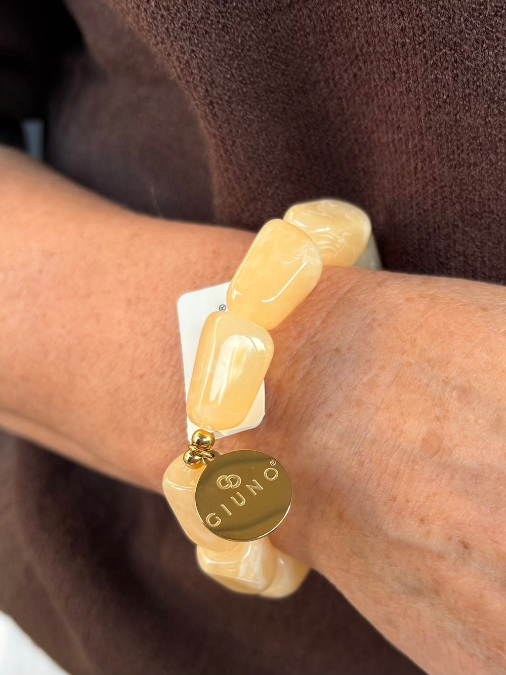 Armbanden platte kralen