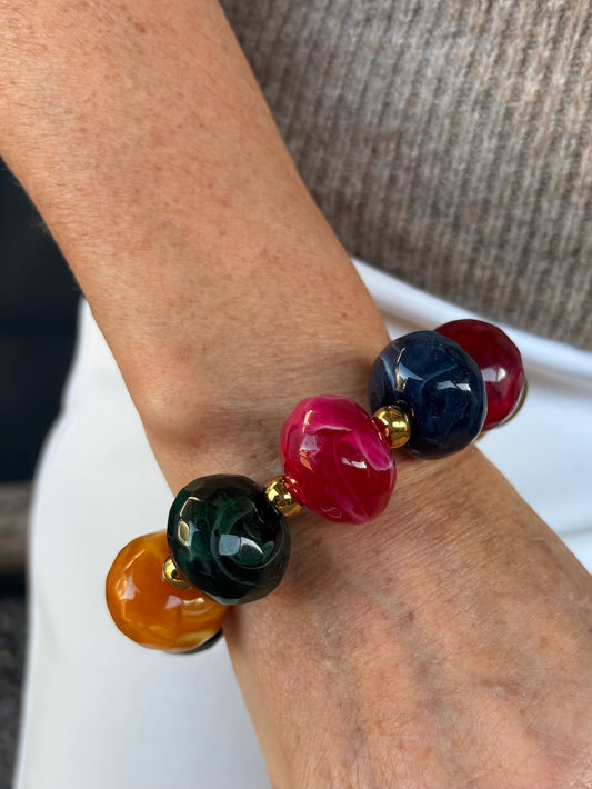 armband gekleurde kralen