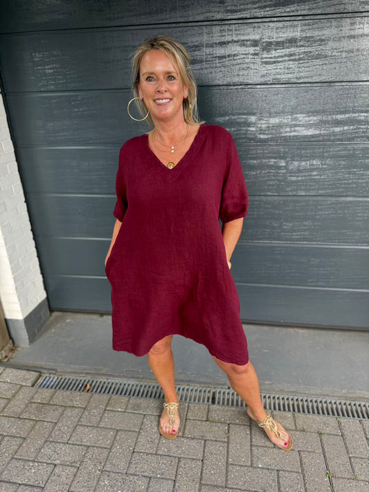 Linnen jurkje