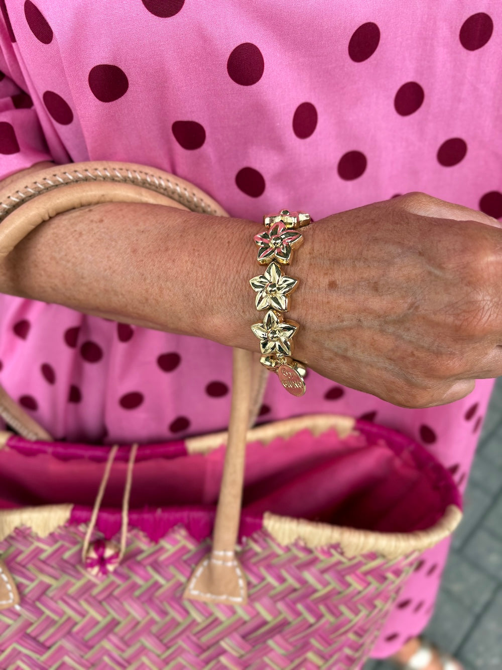 armband bloem
