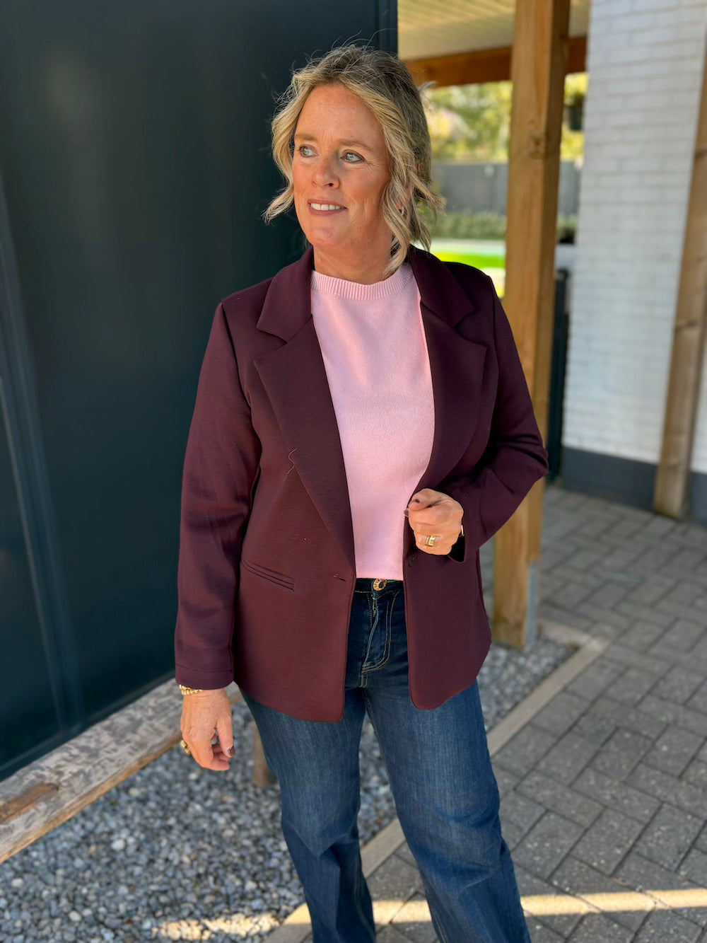 Blazer bordeaux