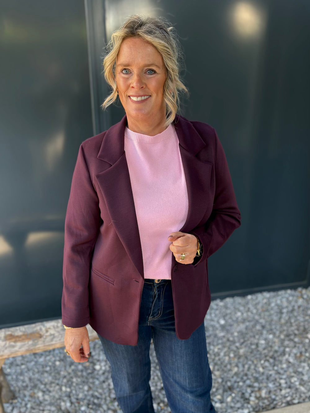 Blazer bordeaux