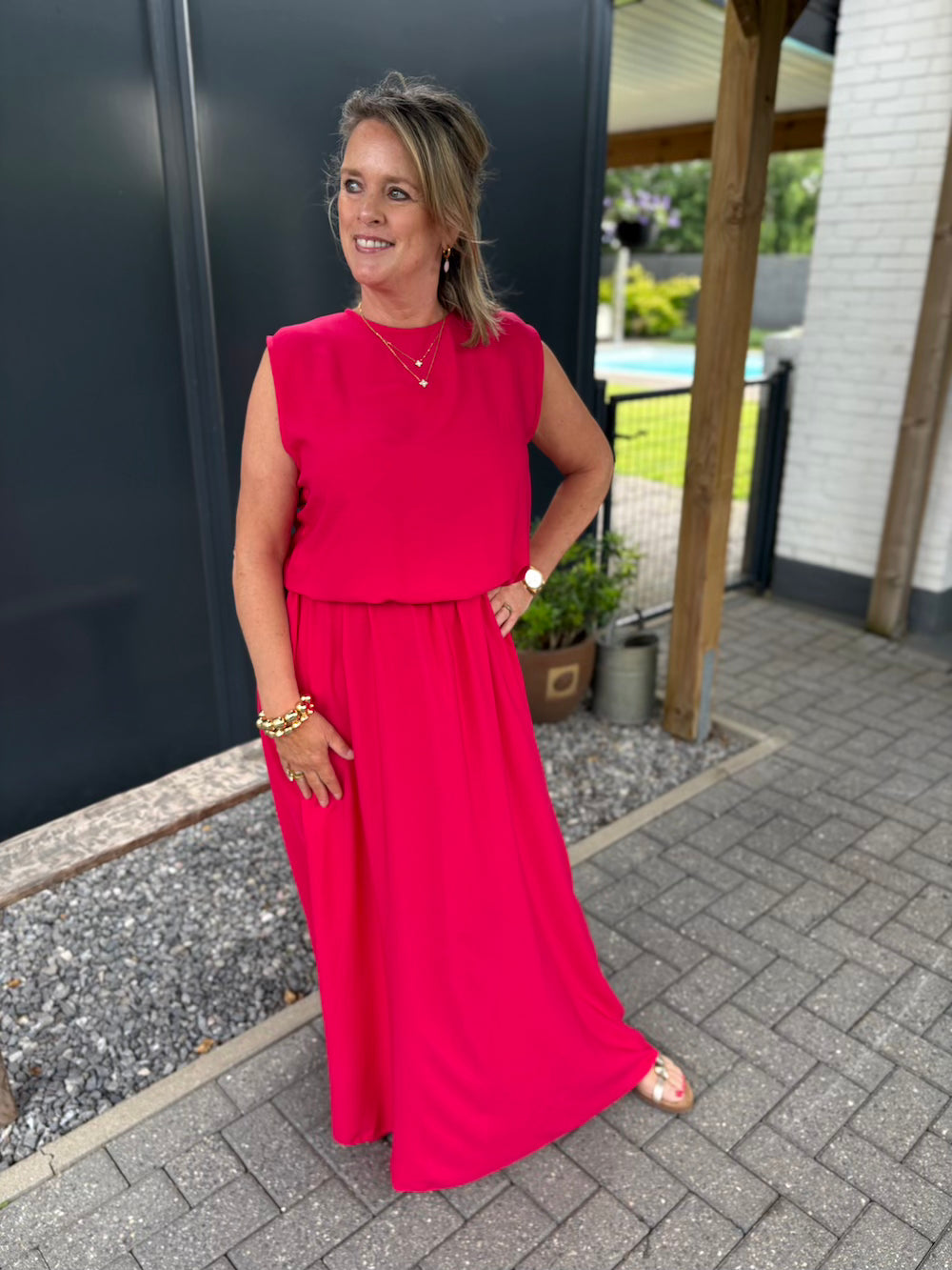 set rok en top fuchsia