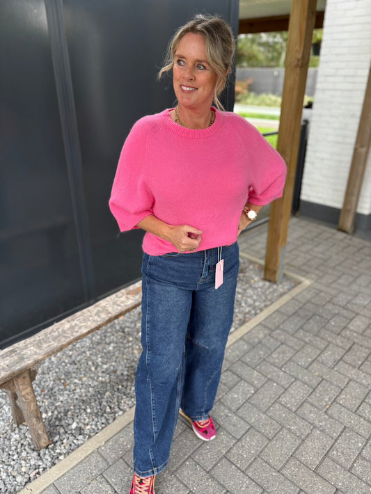 Trui alpaca bubblegum