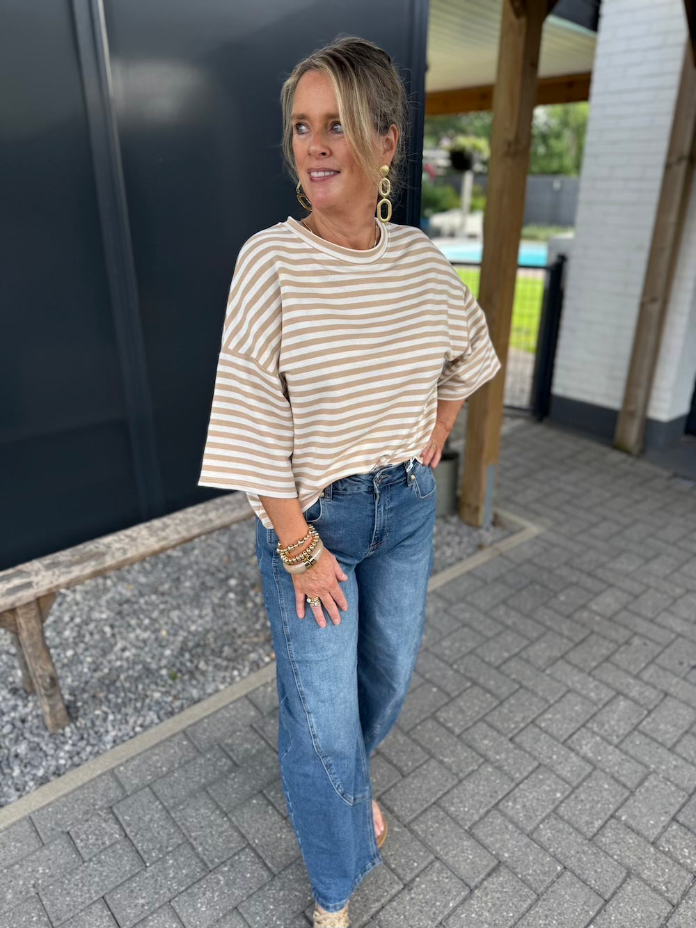 shirt salut beige