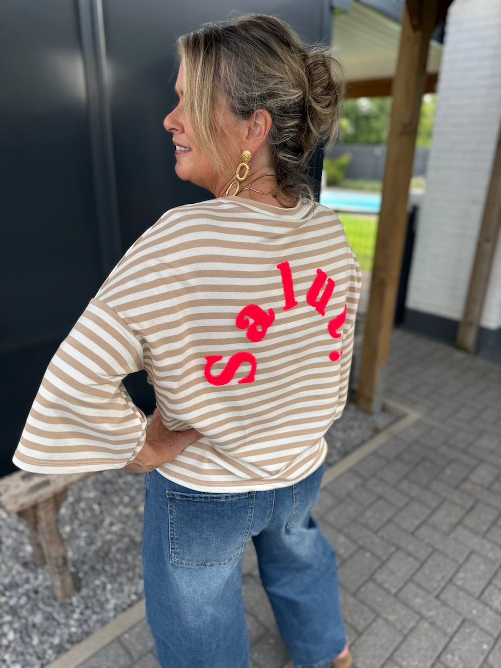 shirt salut beige