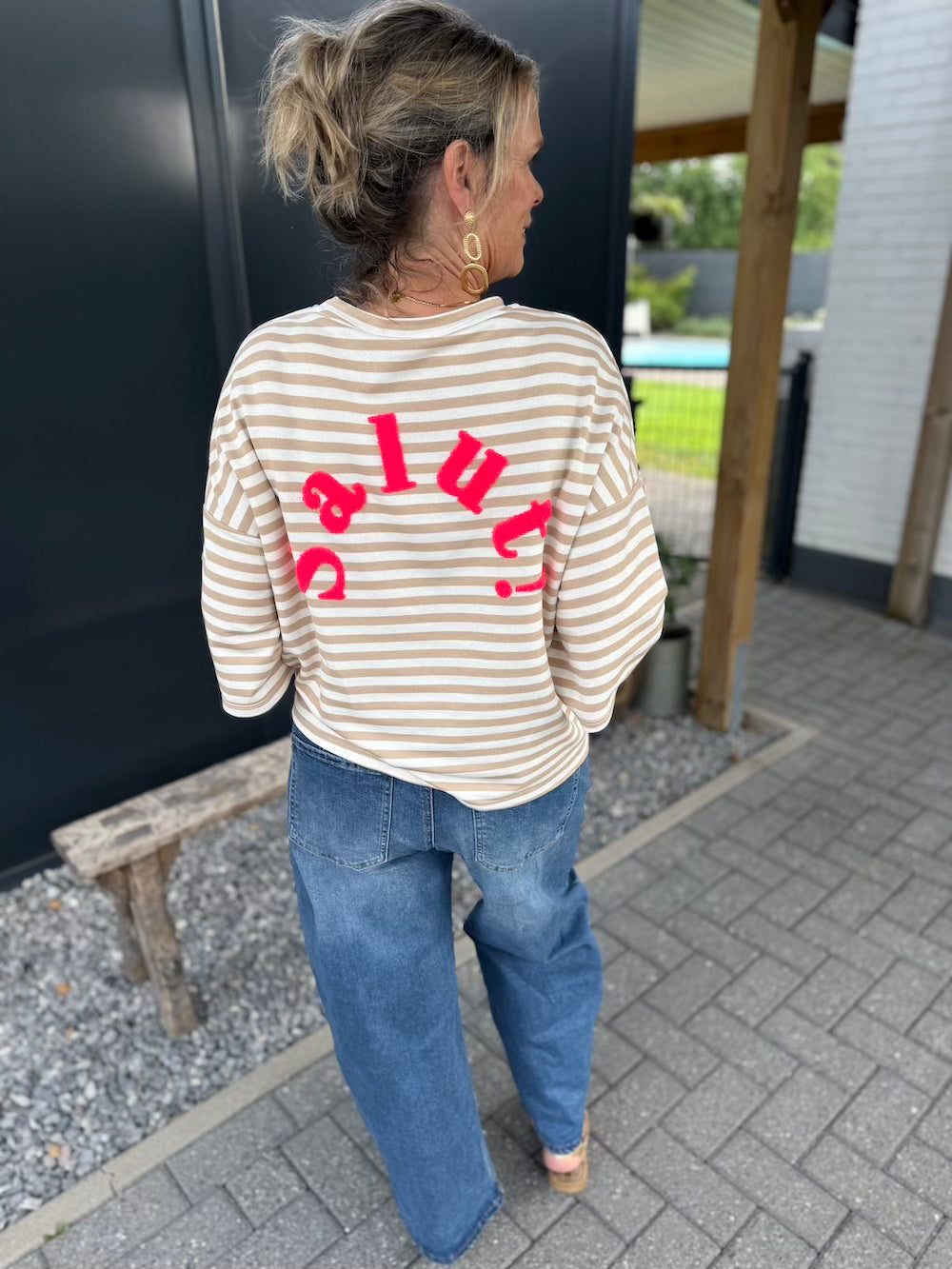 shirt salut beige
