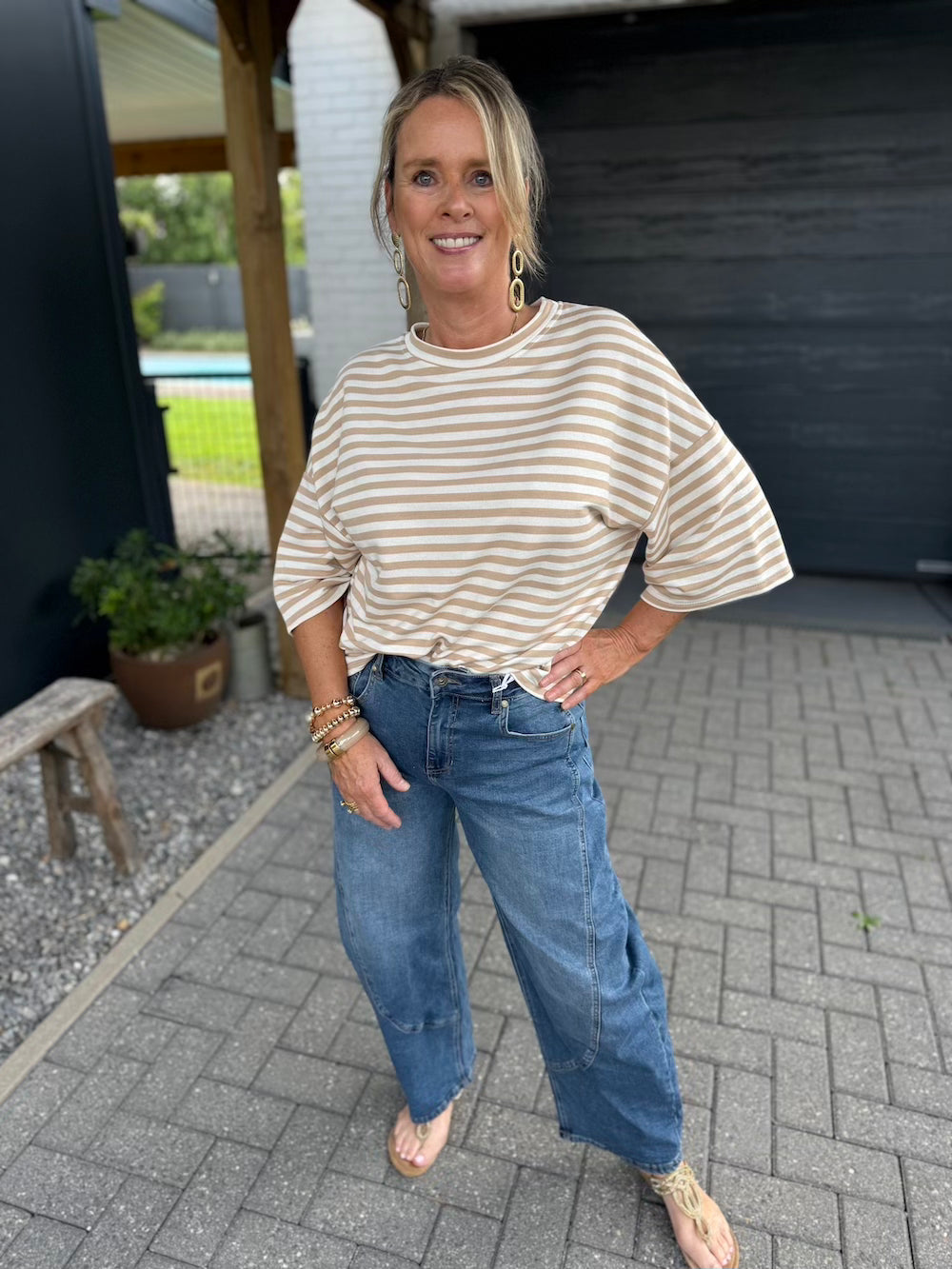 shirt salut beige