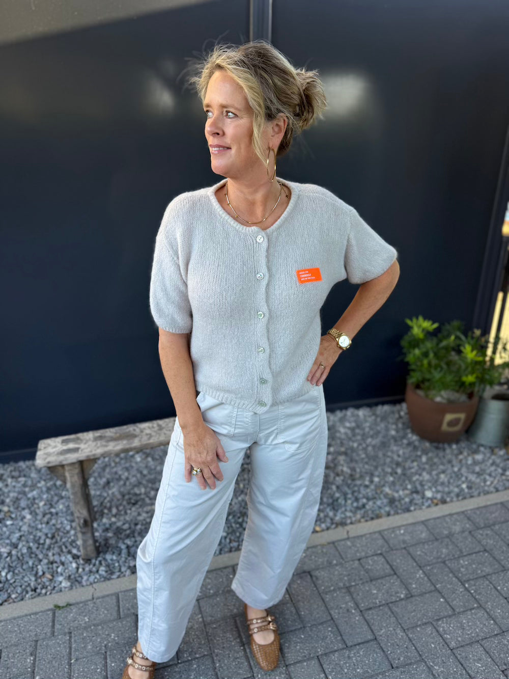 Vestje dress for yourself met mohair
