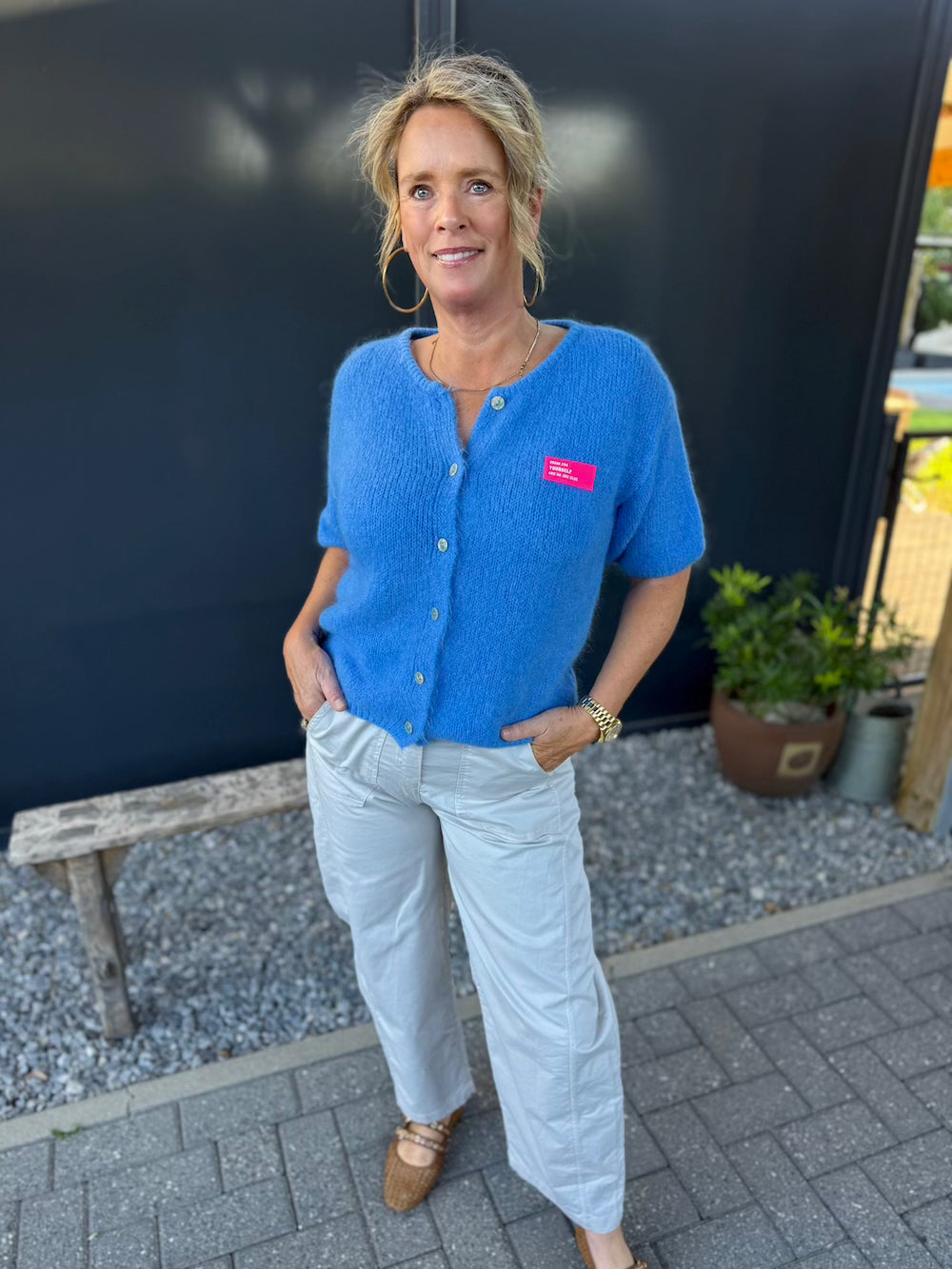 Vestje dress for yourself met mohair