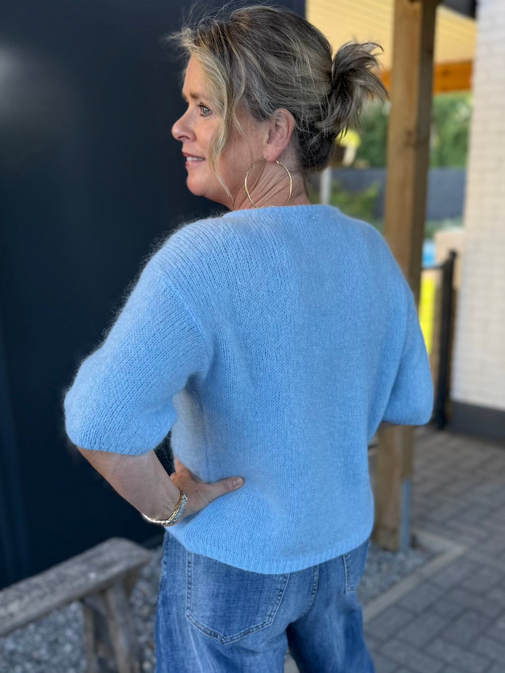 Vestje dress for yourself met mohair