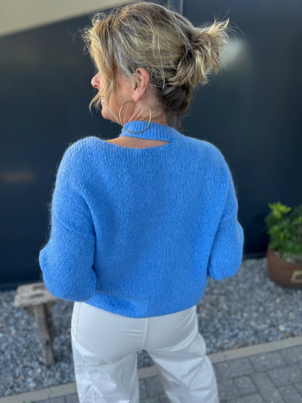 Truitje korte mouw met cut out