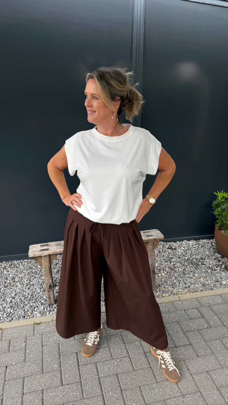 Broek 7/8e wide leg (culotte)