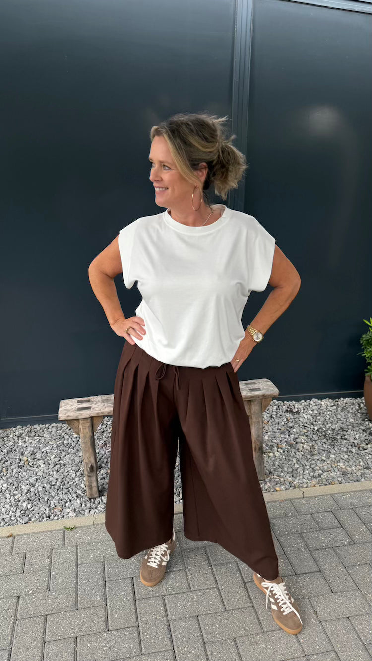 Broek 7/8e wide leg (culotte)