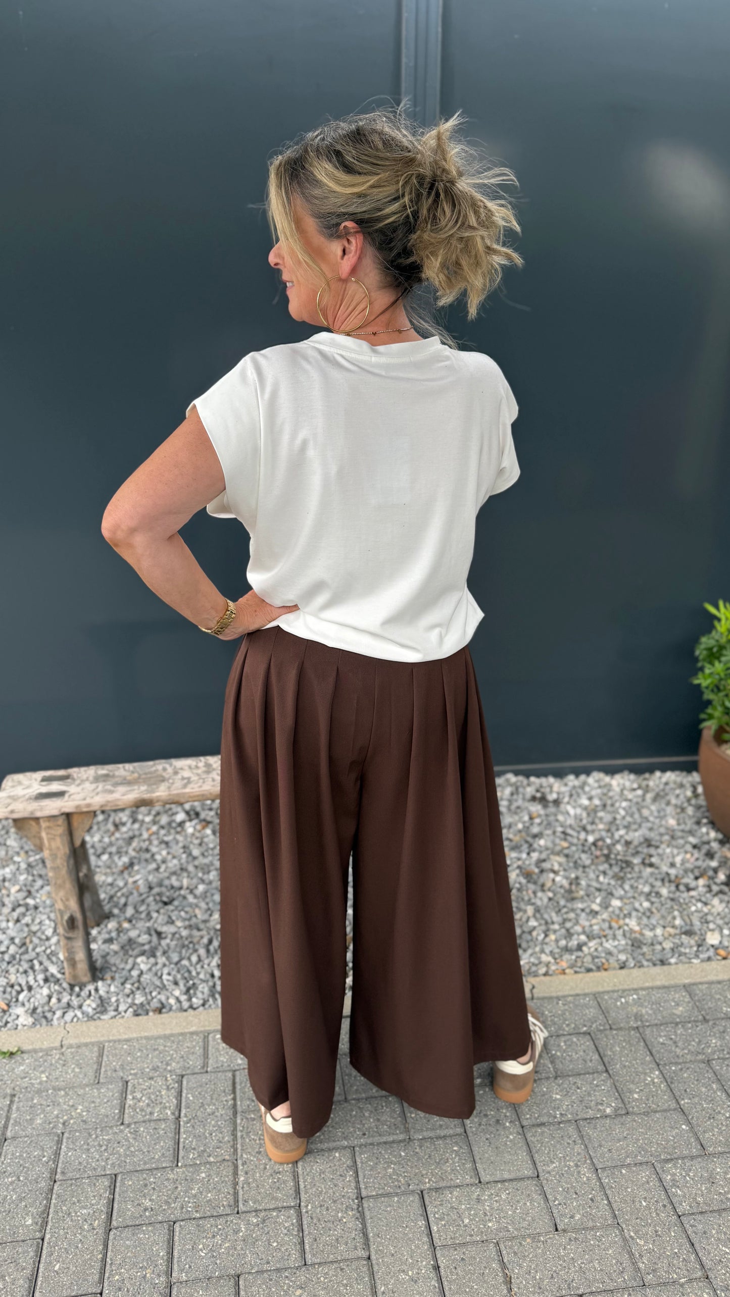 Broek 7/8e wide leg (culotte)