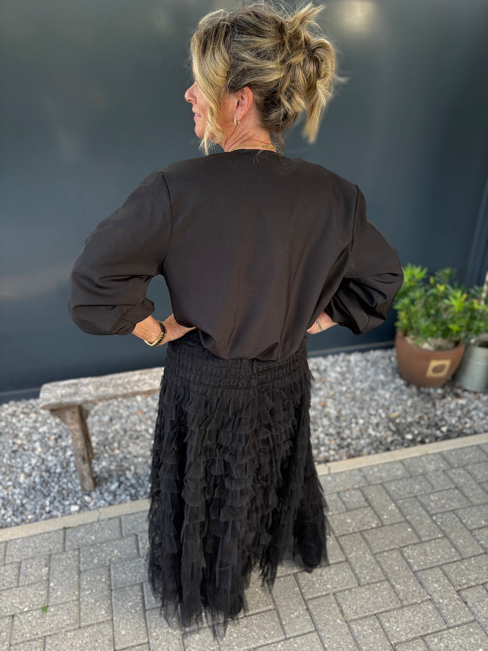 bomber jasje zwart