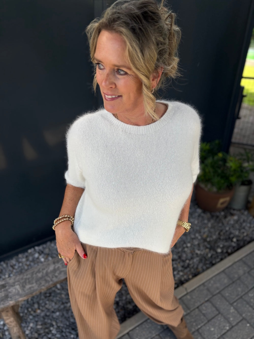 alpaca truitje wit