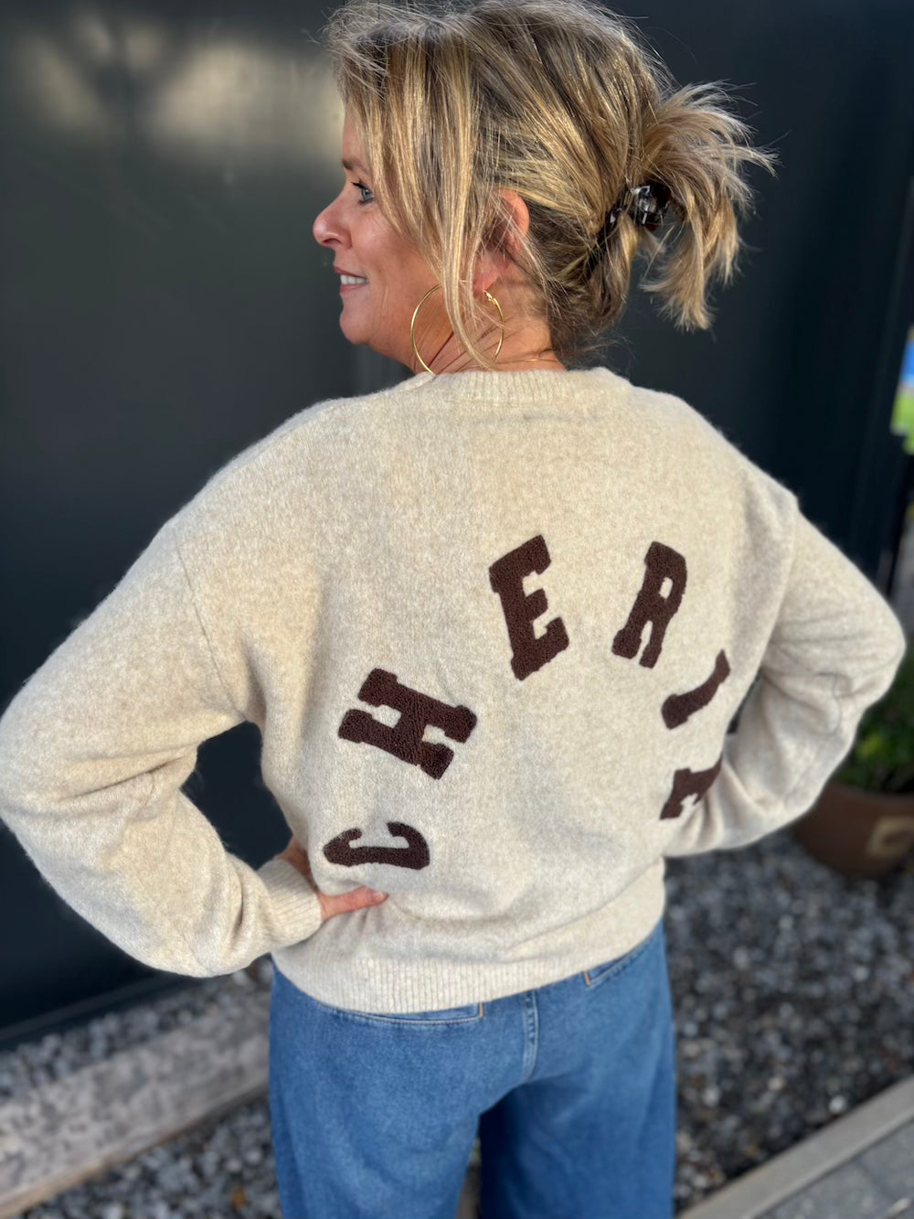 Trui Cherie beige