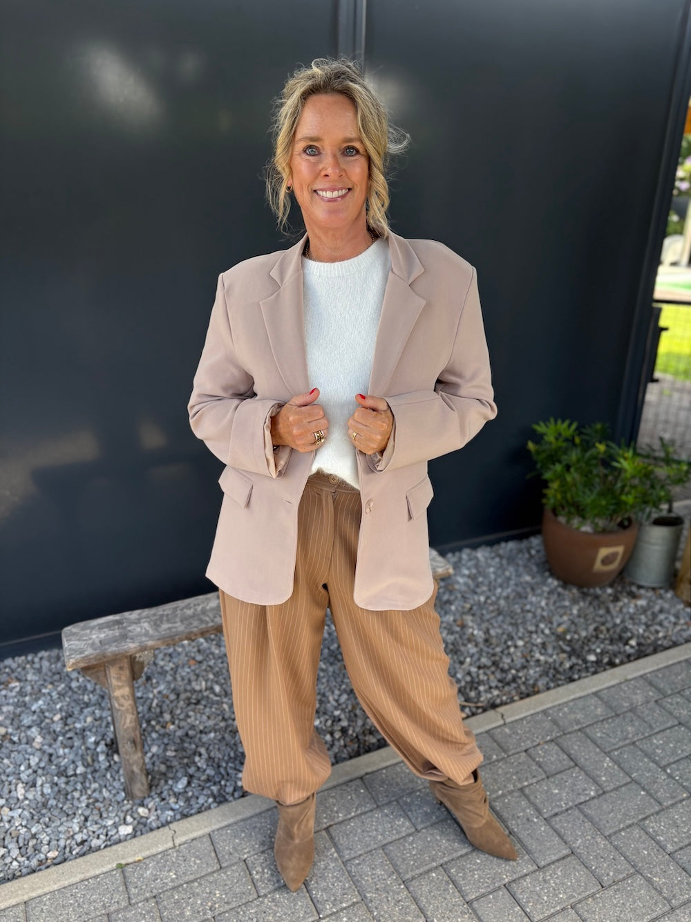 blazer beige